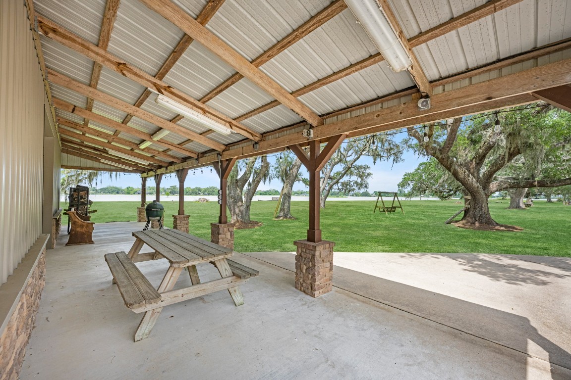 814 Sunset Trail Angleton, TX 77515 - Photo 29 of 33 Barn porch