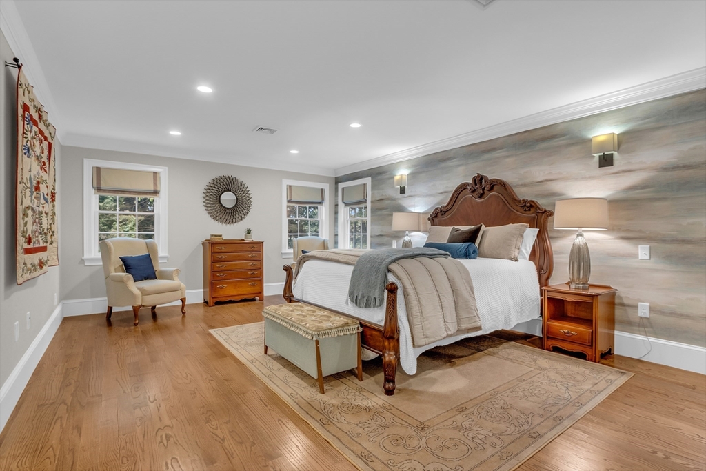 8 Holton Road Lexington, MA 02421 - Photo 17 of 42 a bedroom with furniture and a window