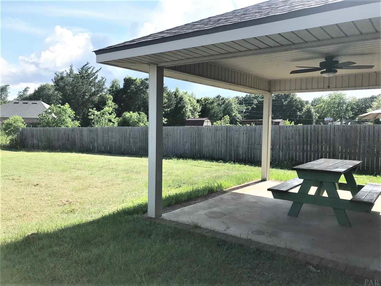 3839 Adams Road Pace, FL 32571 - Photo 19 of 27 Great covered patio.