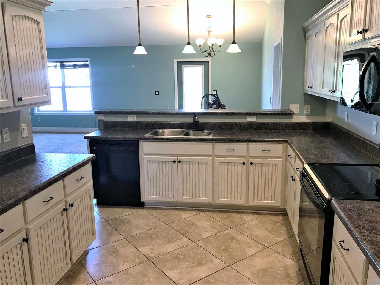 3839 Adams Road Pace, FL 32571 - Photo 7 of 27 Kitchen w/breakfast bar open to living & dining rm