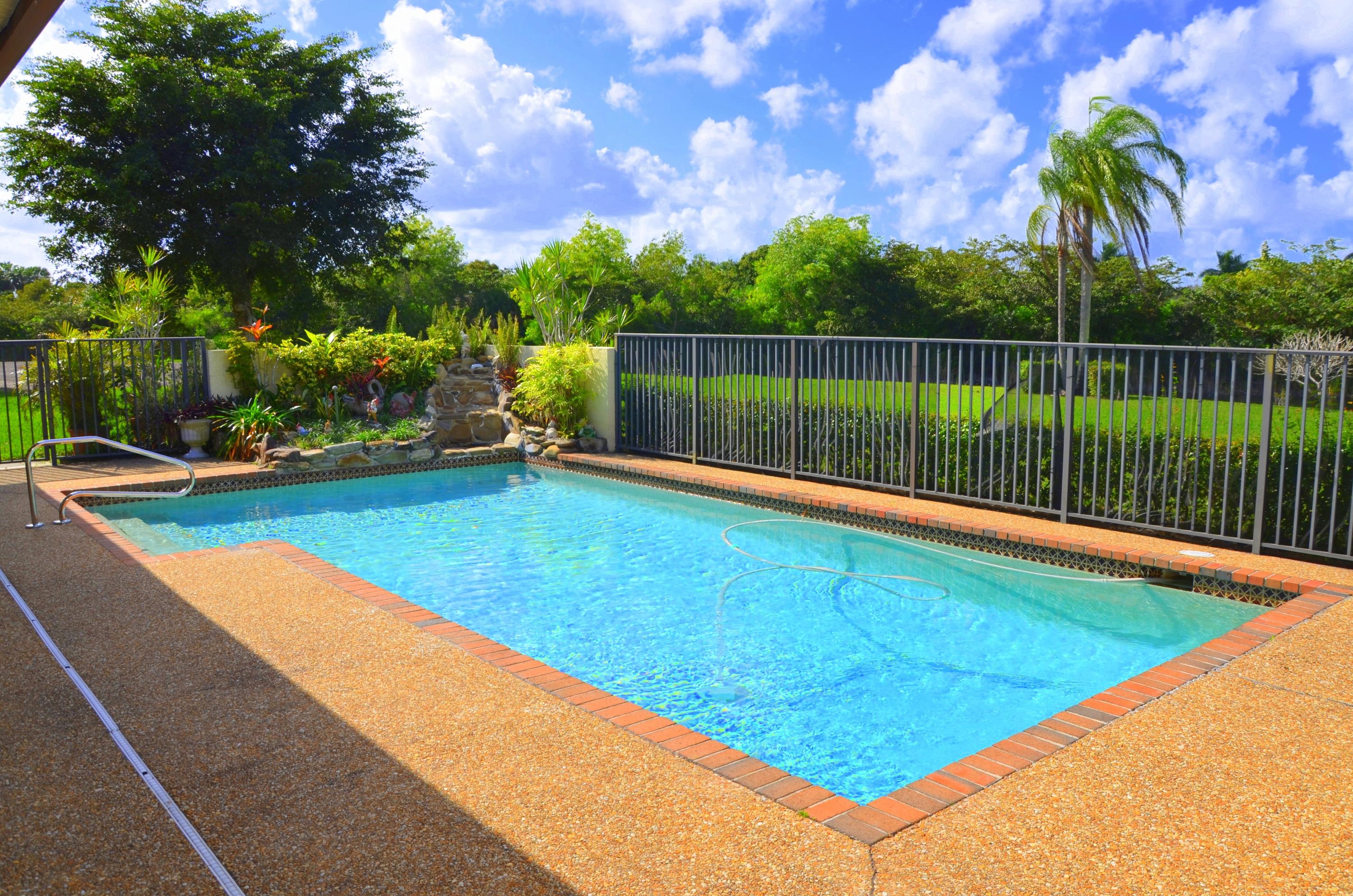 11897 Sandlake Drive Boca Raton, FL 33428 - Photo 4 of 27 Pool waterfall & garden area