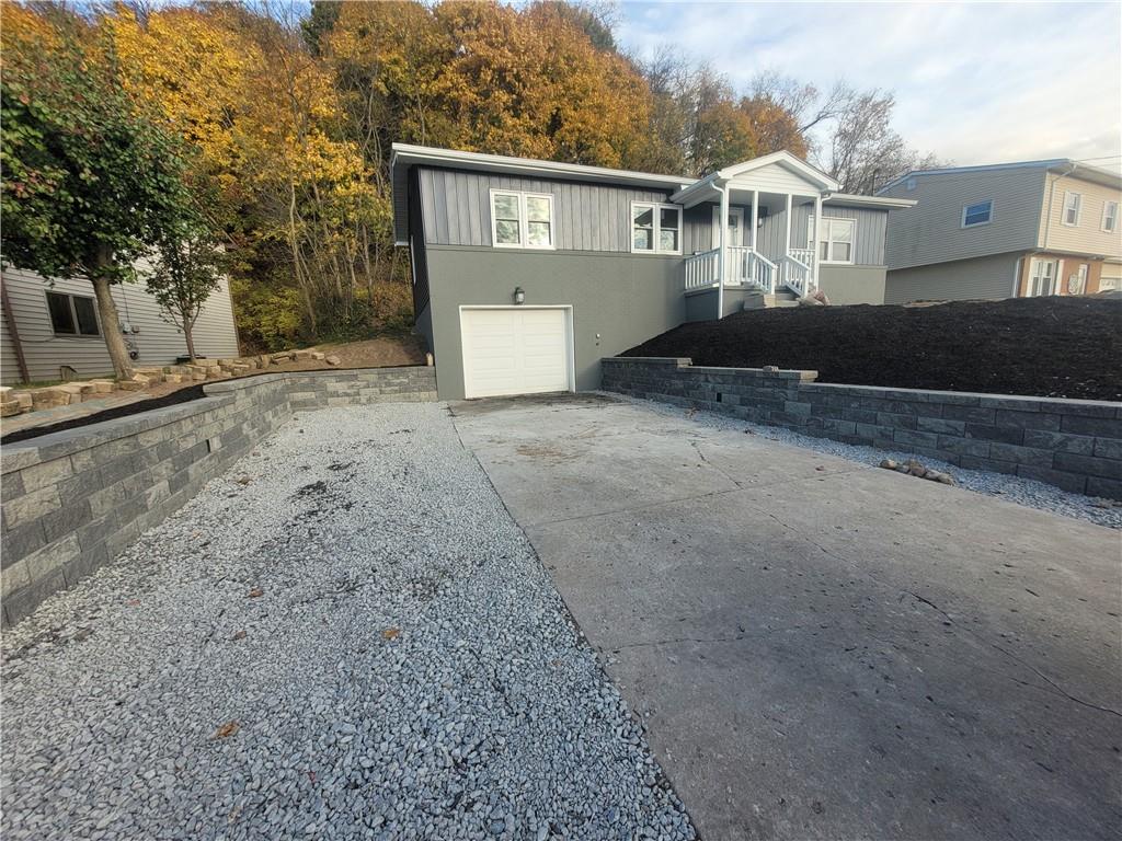 1830 Brodhead Road Aliquippa, PA 15001 - Photo 36 of 37 Widened driveway and new retaining wall