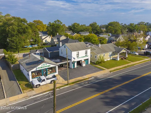 a view of a city with houses