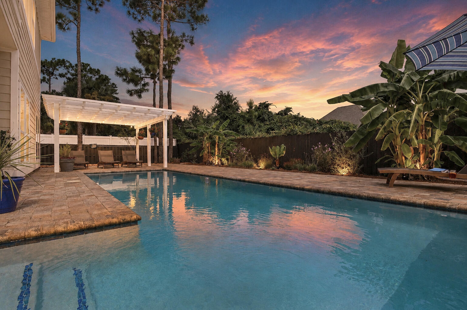 88 Bayou Manor Road Santa Rosa Beach, FL 32459 - Photo 18 of 18 Sunset Backyard Retreat