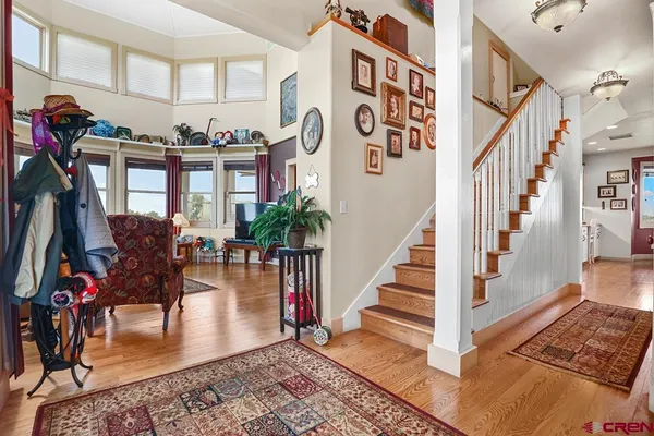 a view of entryway and hall