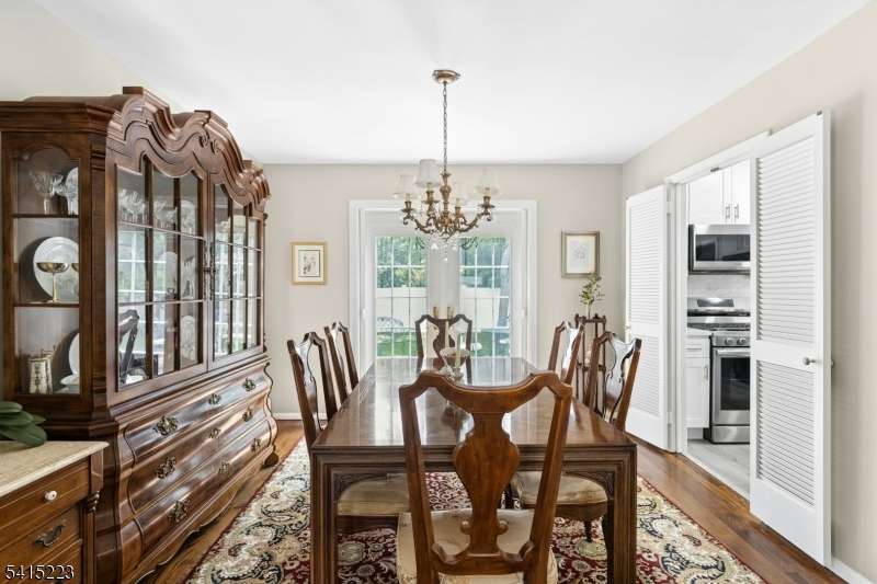 33 Carol Road Westfield, NJ 07090 - Photo 8 of 23 a view of a dining room with furniture window and wooden floor