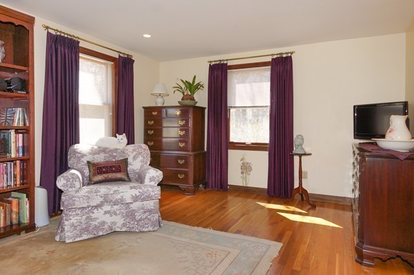 7 Longview Road Chelmsford, MA 01824 - Photo 9 of 18 a bedroom with furniture and a flat screen tv