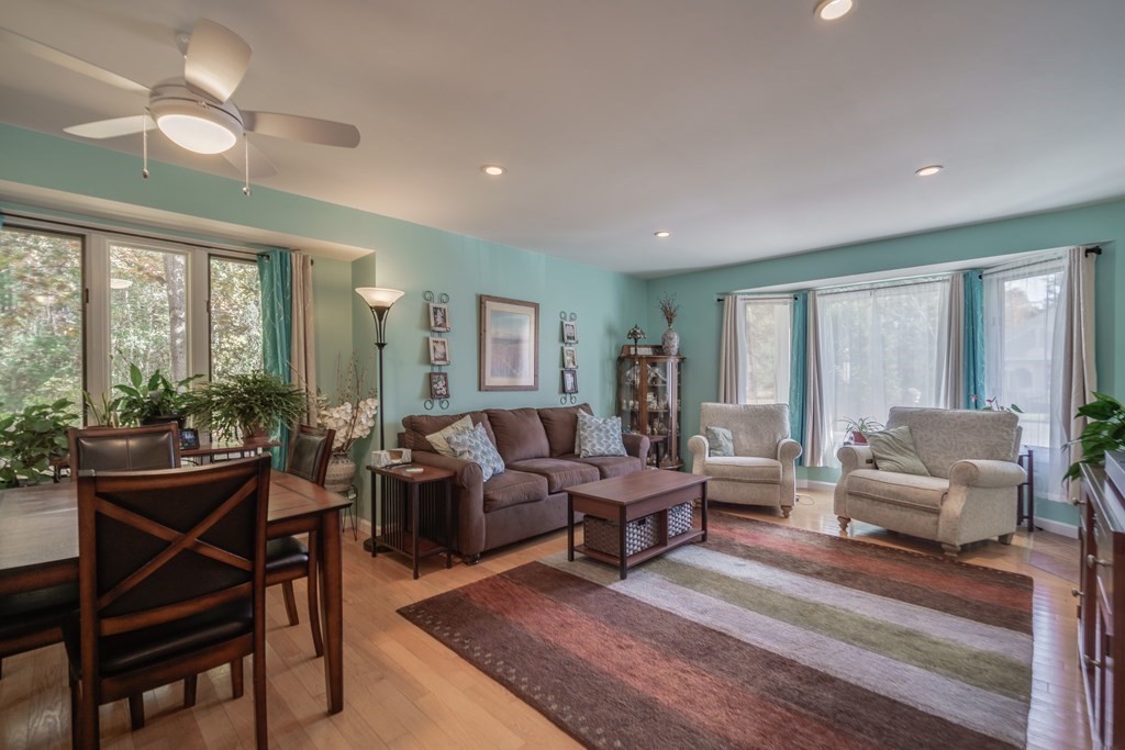 610 County Road, Unit 5 Holyoke, MA 01040 - Photo 11 of 33 a living room with furniture and a large window