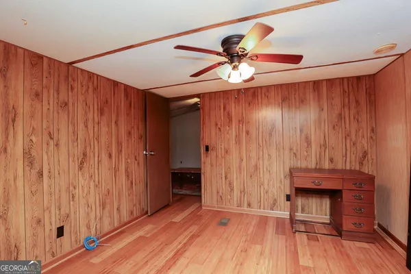 wooden floor in an empty room