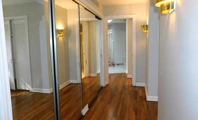 a view of a bathroom with a shower