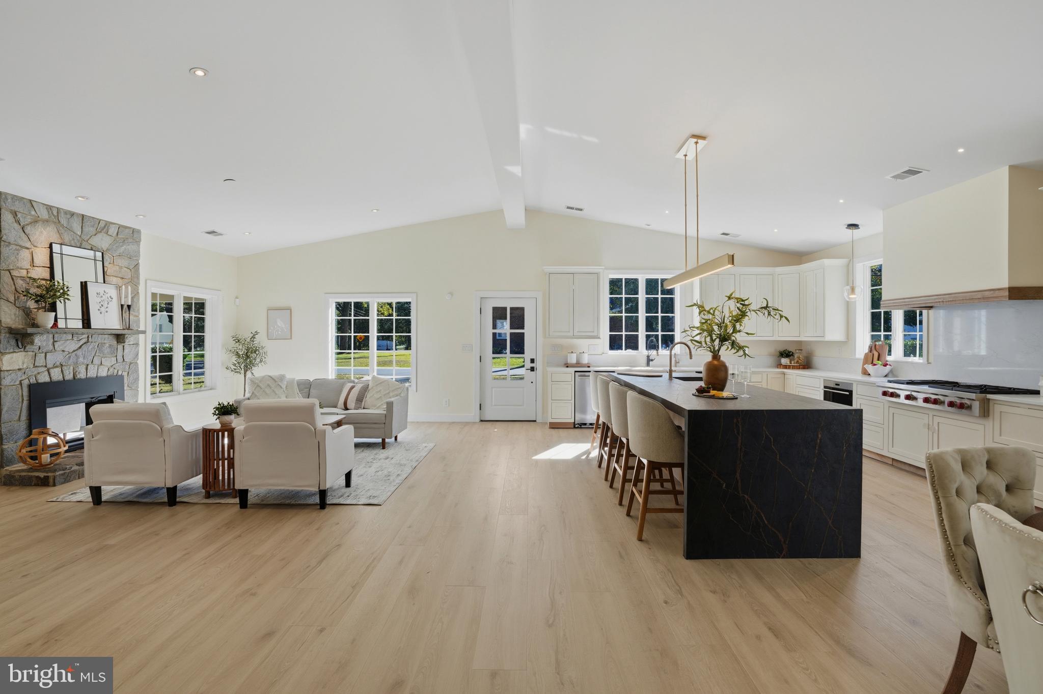 300 Lewis Street Northwest Vienna, VA 22180 - Photo 2 of 20 Open Concept Kitchen, Family, and Dining Room