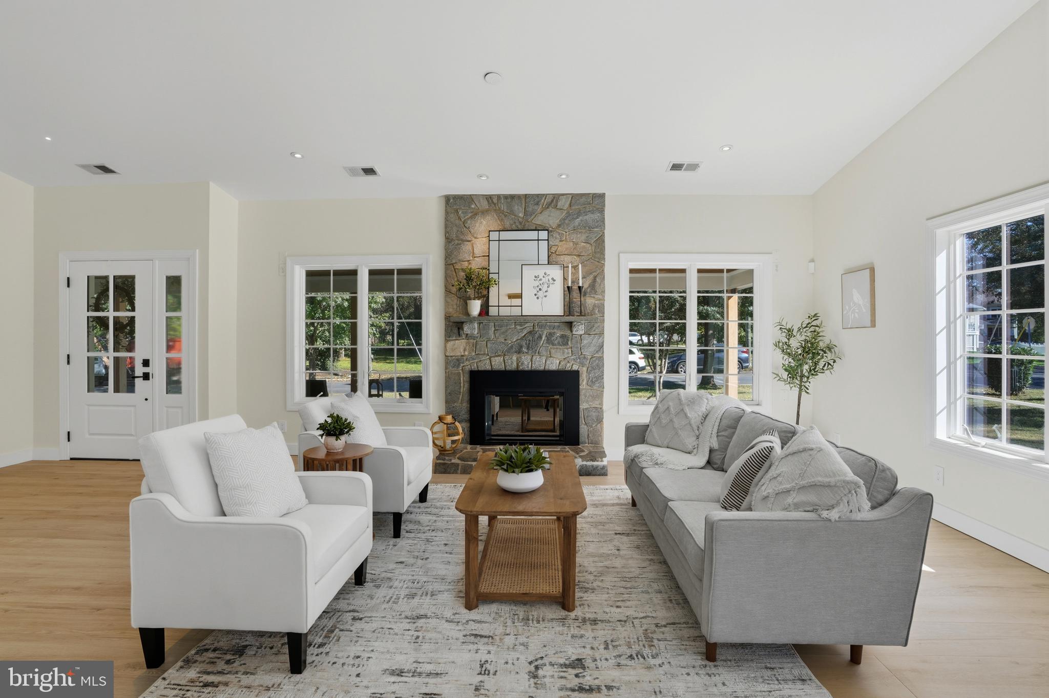 300 Lewis Street Northwest Vienna, VA 22180 - Photo 5 of 20 Cozy up to one of two family rooms and fireplaces