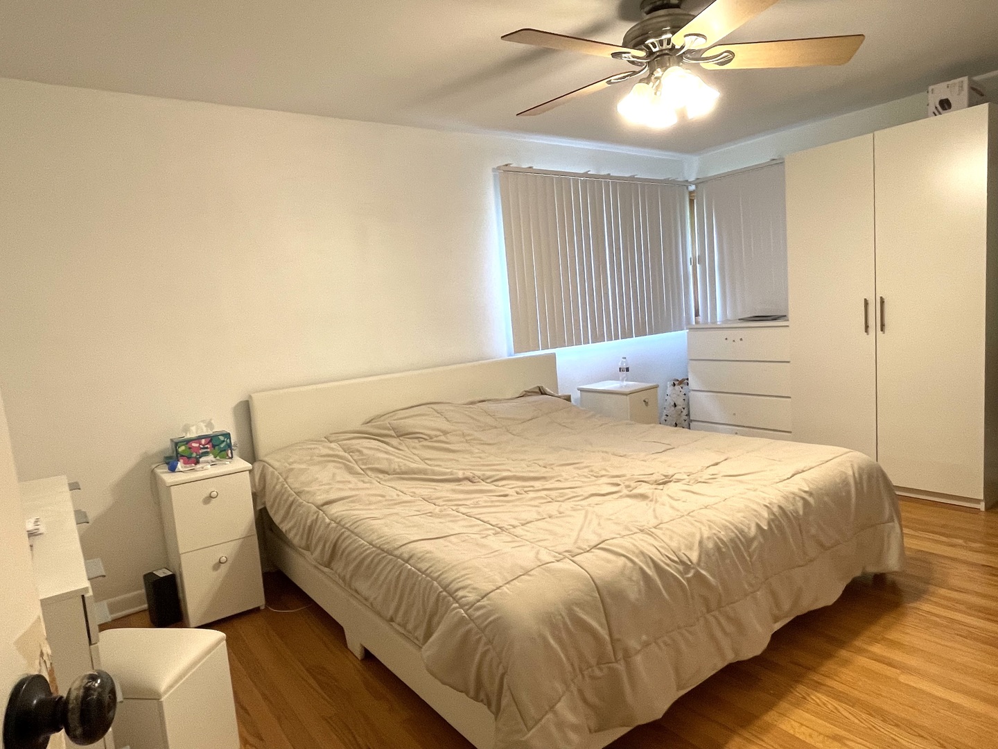 1201 Daryl Lane Northbrook, IL 60062 - Photo 13 of 15 a bedroom with a bed and a chandelier