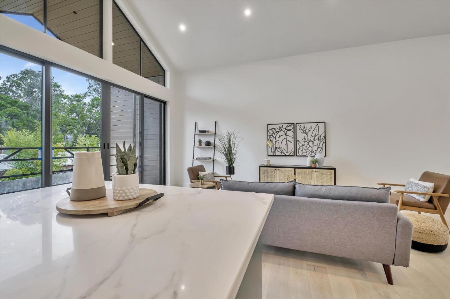 129 Darlington Soquel, CA 95073 - Photo 19 of 27 a living room with furniture and a large window
