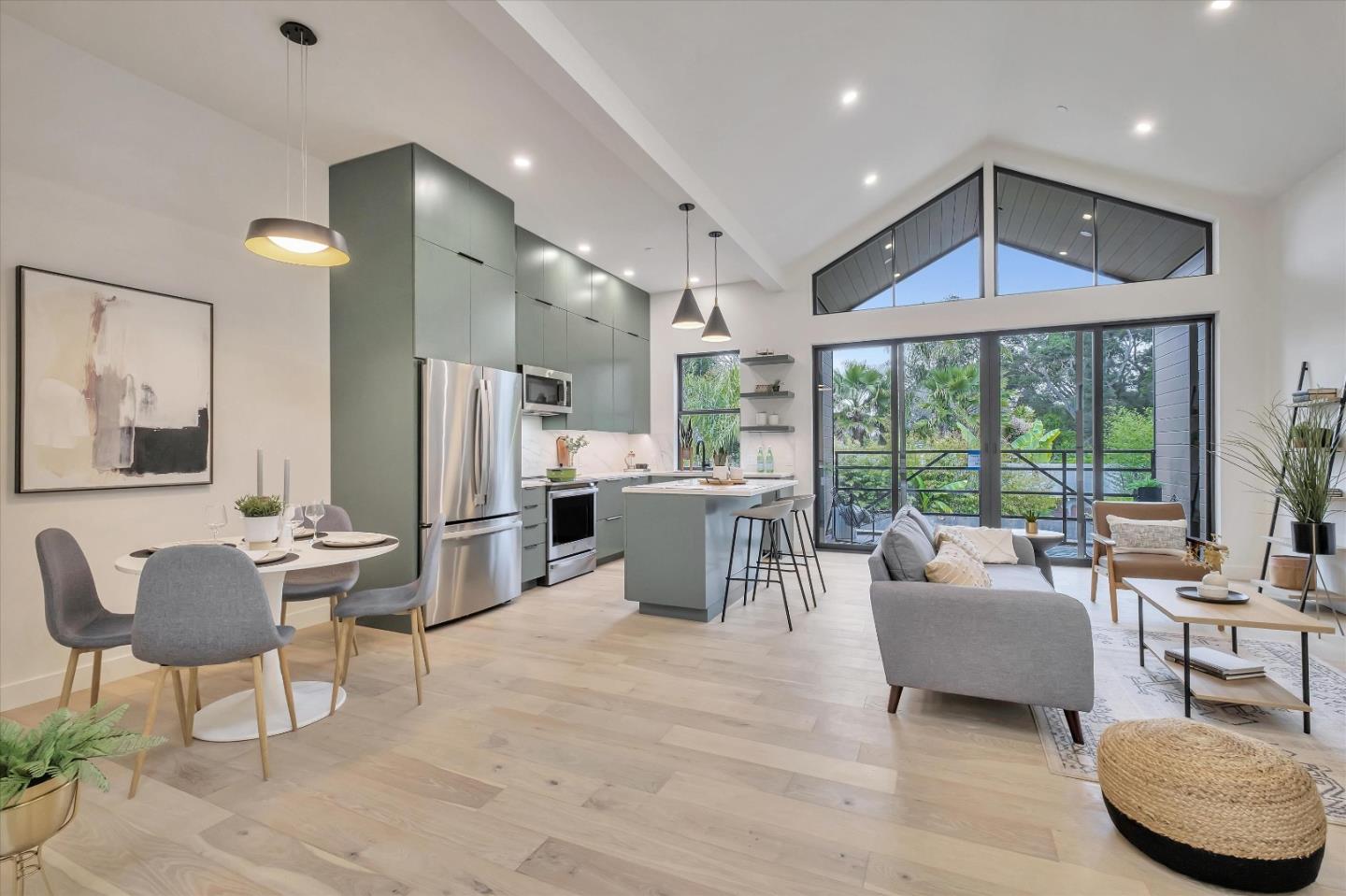 129 Darlington Soquel, CA 95073 - Photo 22 of 27 a living room with furniture and a large window