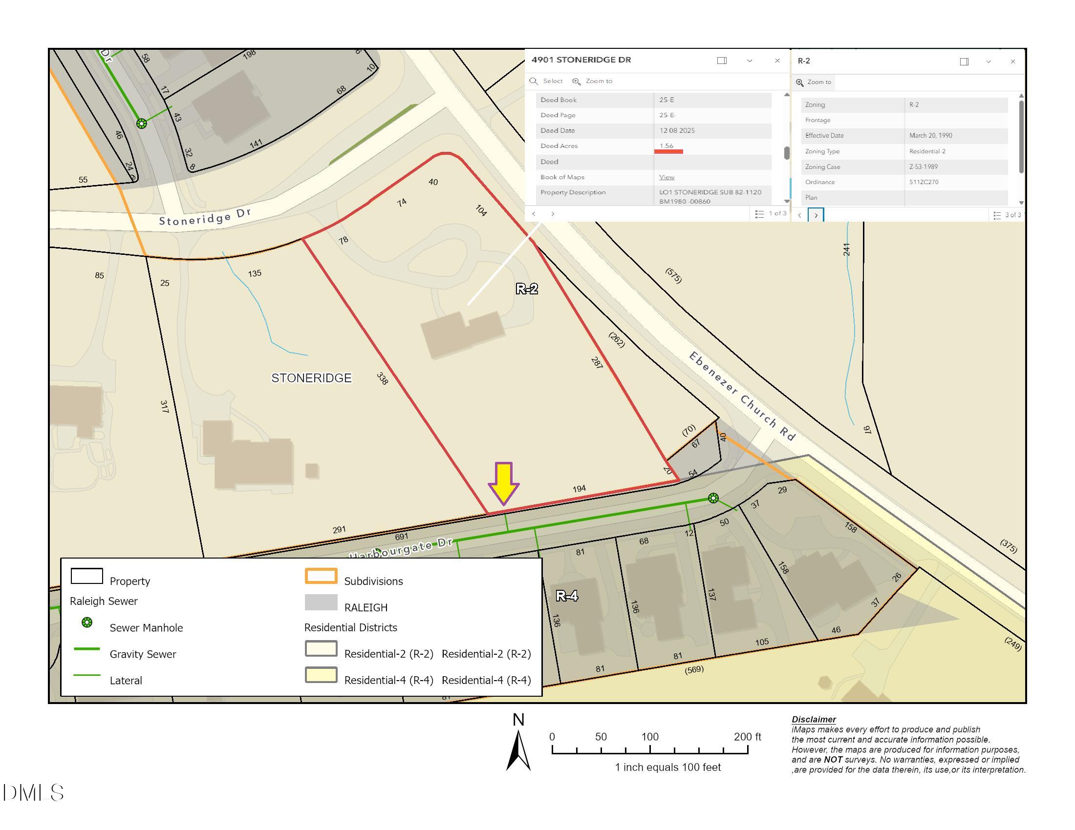 4901 Stoneridge Drive Raleigh, NC 27612 - Photo 24 of 50 a black and white photo of a an outdoor