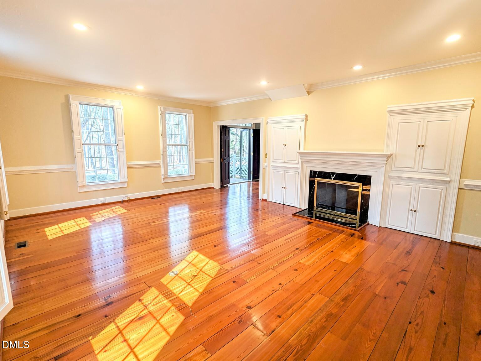4901 Stoneridge Drive Raleigh, NC 27612 - Photo 30 of 50 Family Room Shutters Open