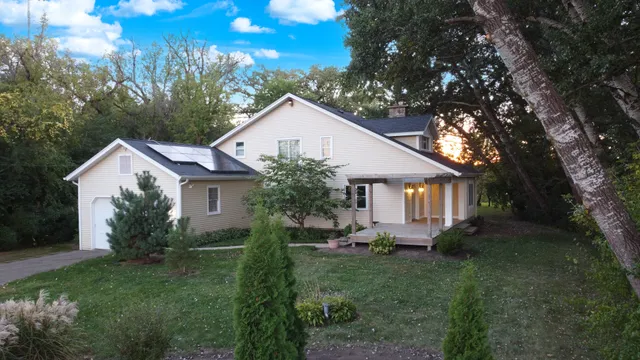 a view of outdoor space and porch
