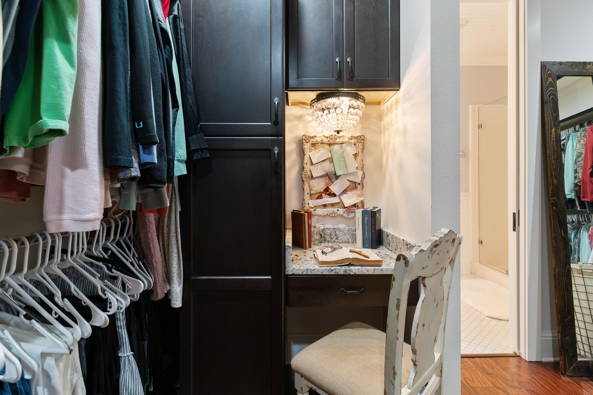 4351 Poverty Creek Road Crestview, FL 32539 - Photo 26 of 53 a bathroom with a sink a toilet and shower curtain