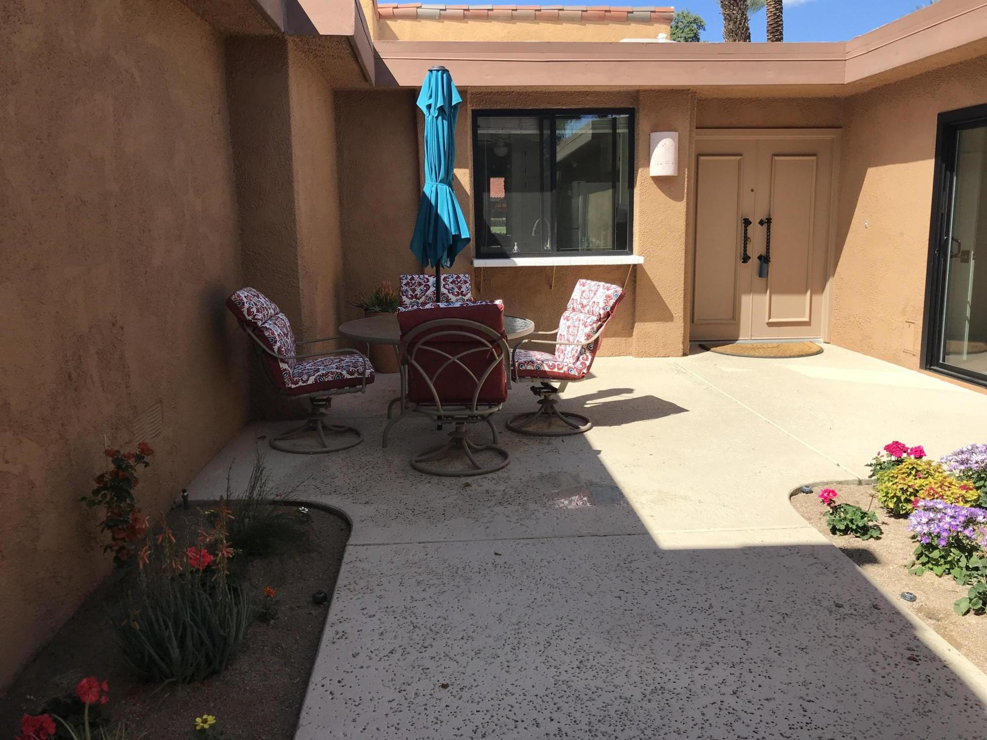 6 Cadiz Drive Rancho Mirage, CA 92270 - Photo 8 of 27 a building outdoor space with seating space