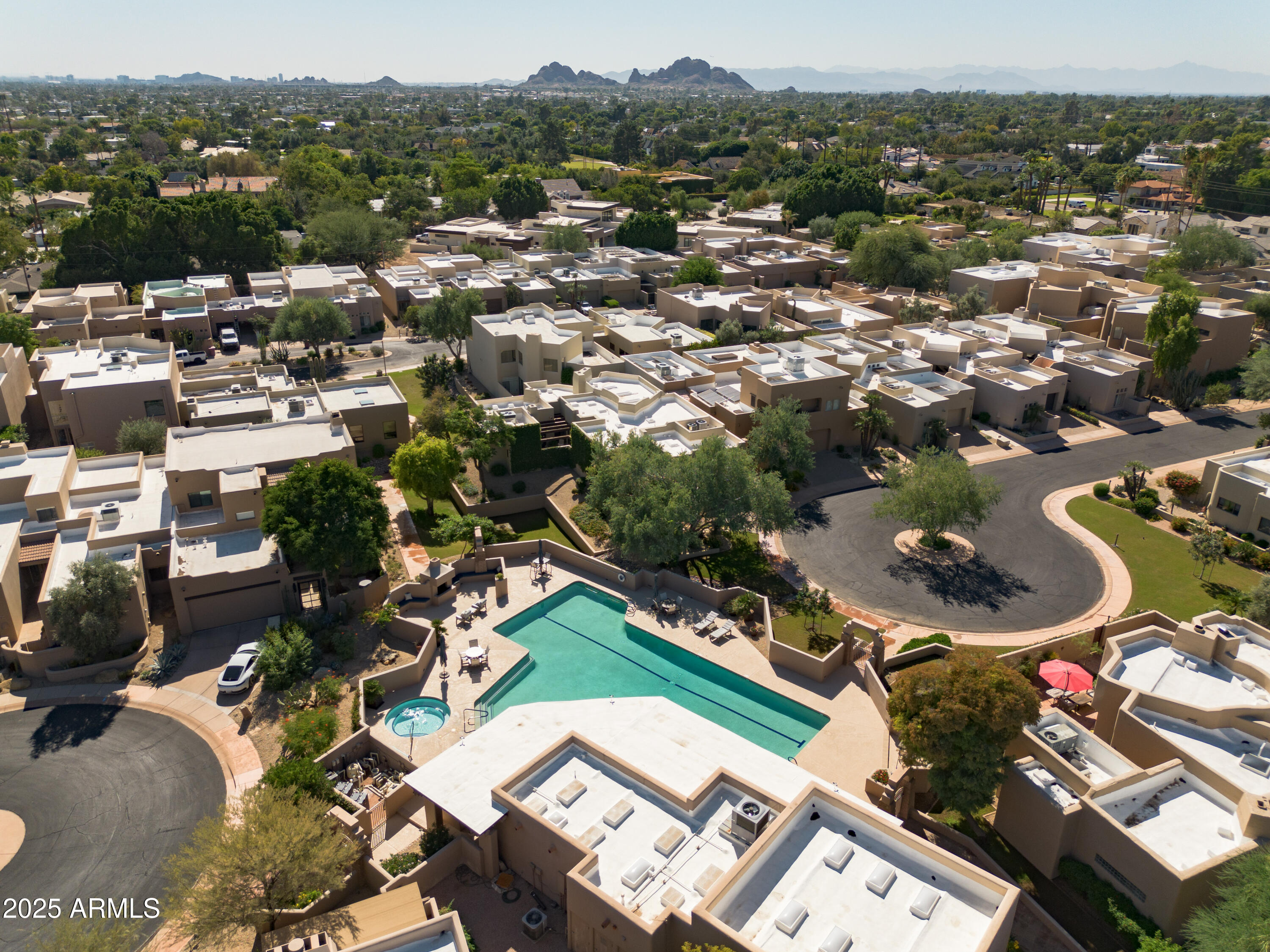 6711 East Camelback Road, Unit 21 Scottsdale, AZ 85251 - Photo 27 of 33 an aerial view of a city