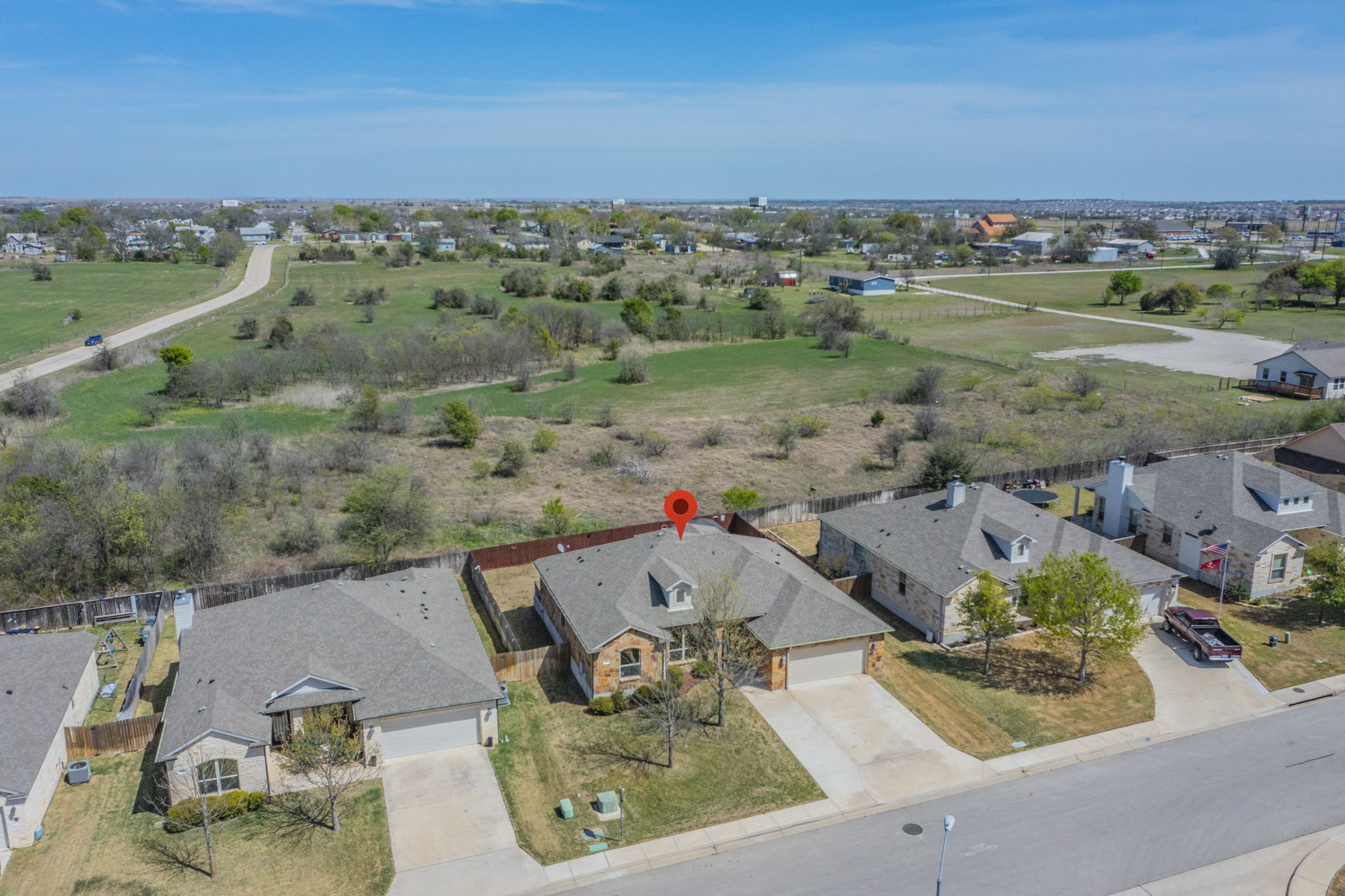 300 Magan Lane Jarrell, TX 76537 - Photo 29 of 33 Aerial perspective of suburban area