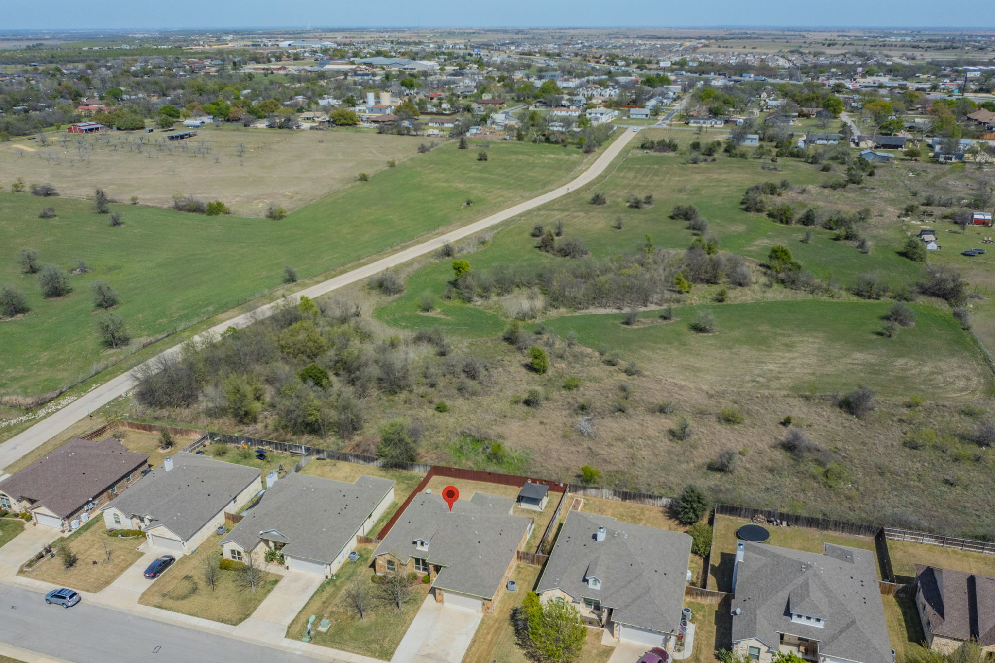 300 Magan Lane Jarrell, TX 76537 - Photo 31 of 33 Aerial view of residential area
