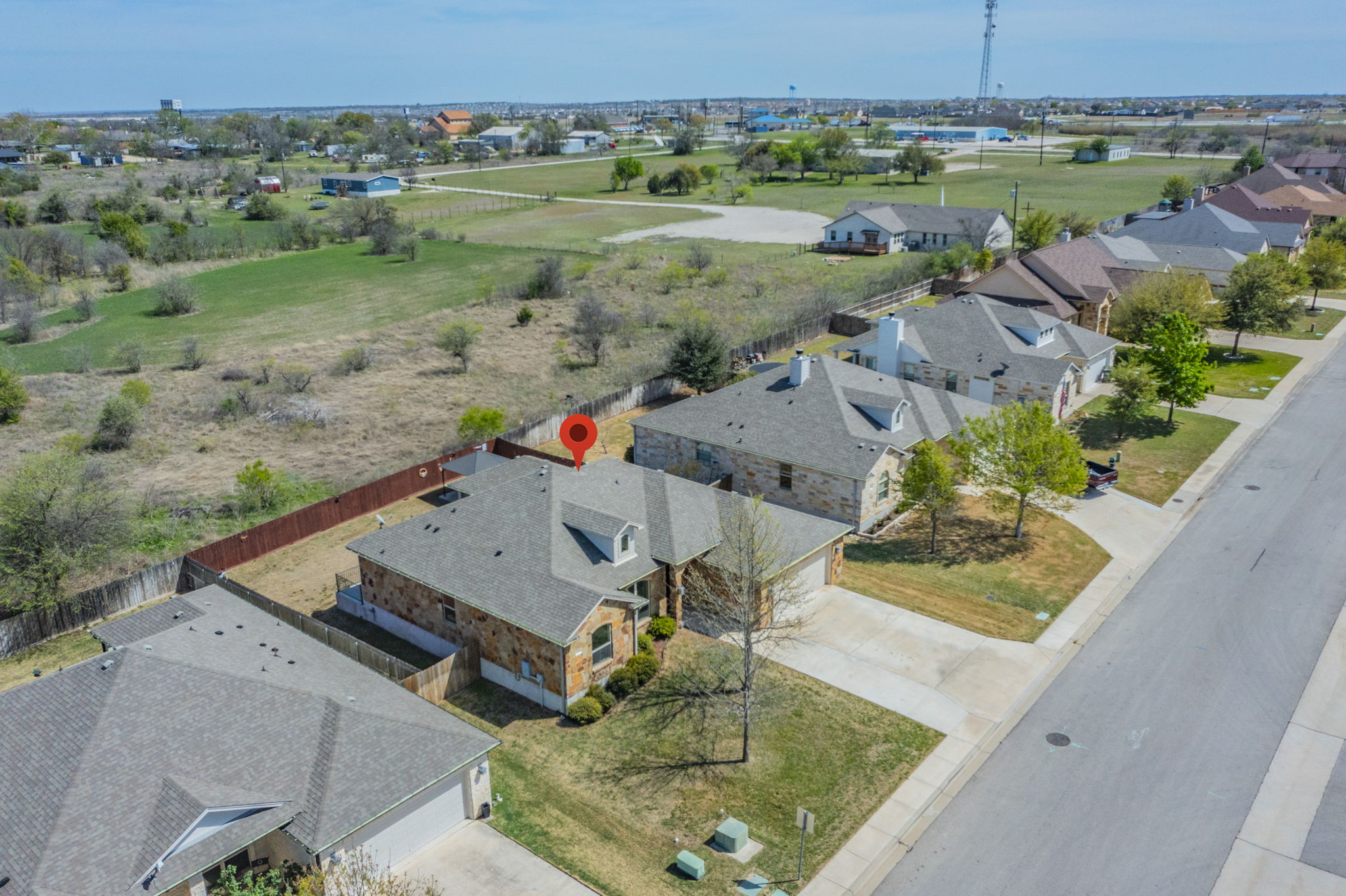 300 Magan Lane Jarrell, TX 76537 - Photo 33 of 33 Aerial view of residential area