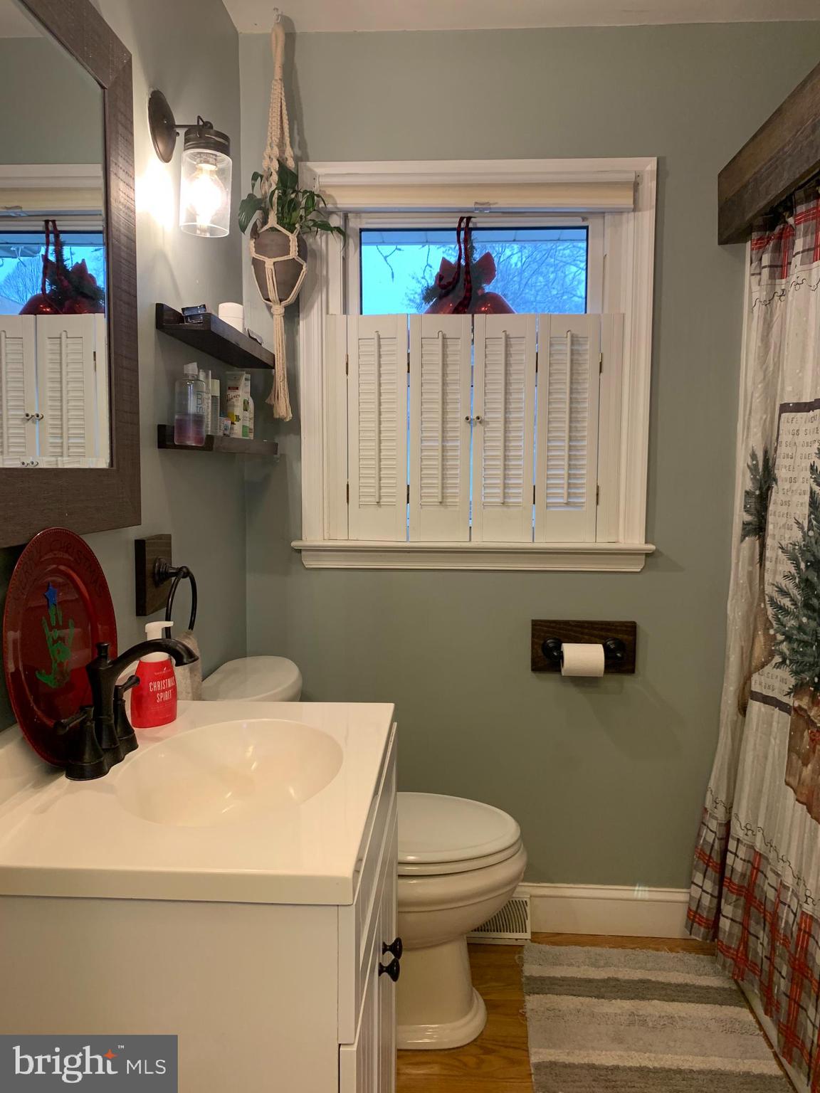 404 Mitti Road Reading, PA 19607 - Photo 28 of 37 a bathroom with a sink a toilet and mirror