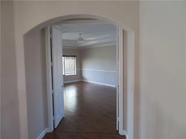 a room with wooden floor