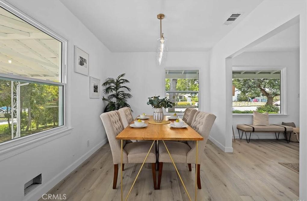 100 Eastern Pasadena, CA 91107 - Photo 8 of 18 a view of a dining room with furniture window and outside view