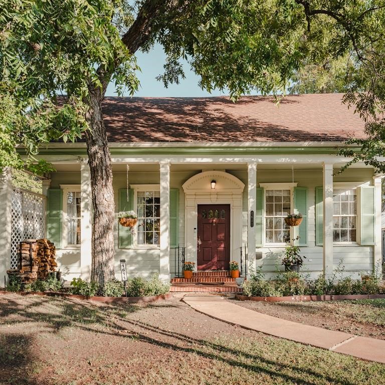front view of a house