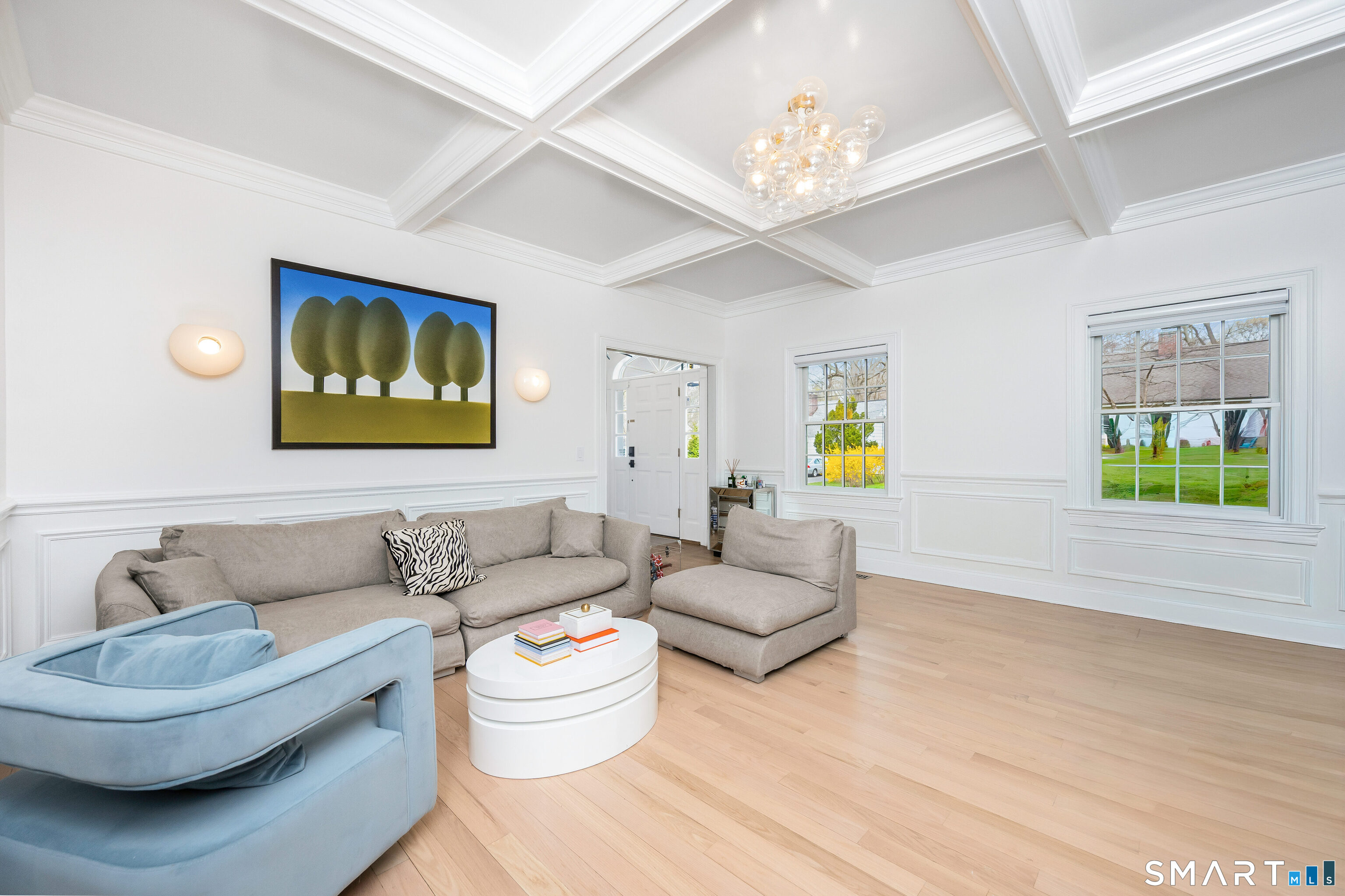 34 Intervale Road Darien, CT 06820 - Photo 6 of 36 a living room with furniture and a large window