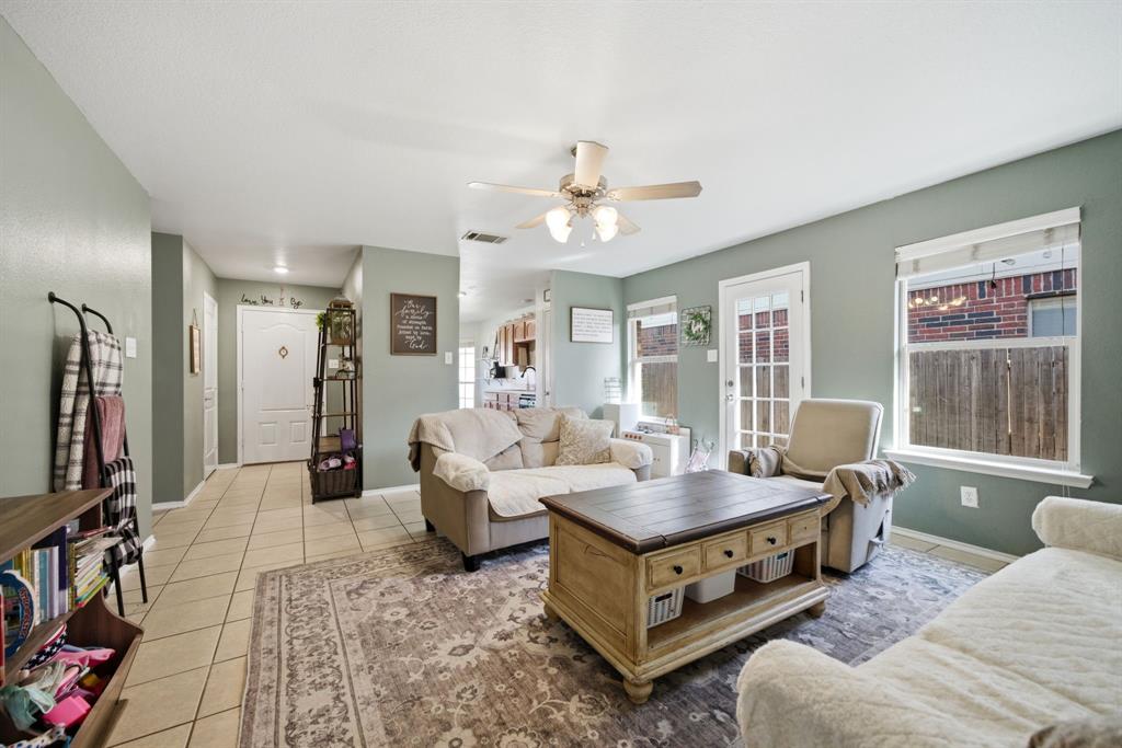 2008 Times Road Heartland, TX 75126 - Photo 6 of 28 a living room with furniture and a flat screen tv