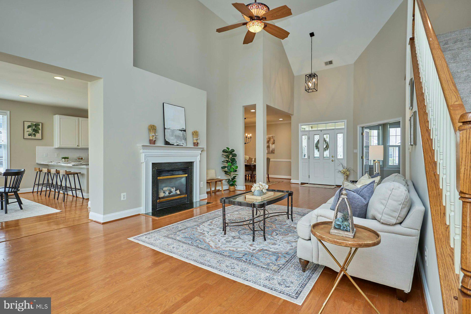 6907 Broadleaf Terrace Gainesville, VA 20155 - Photo 14 of 54 Fireplace brings warmth & ambiance