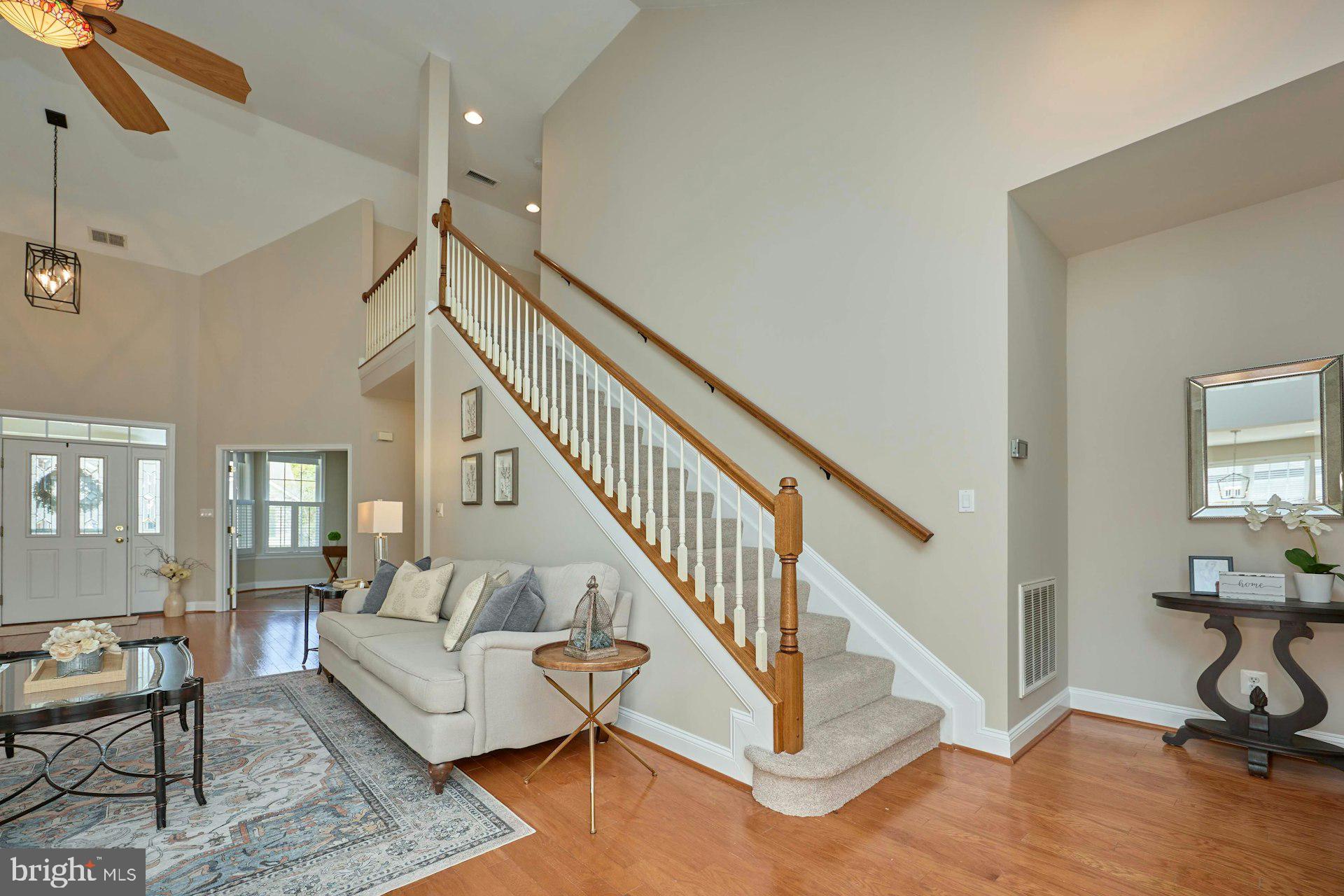 6907 Broadleaf Terrace Gainesville, VA 20155 - Photo 35 of 54 Stairs Leading to the Third Bedroom and Full Bath