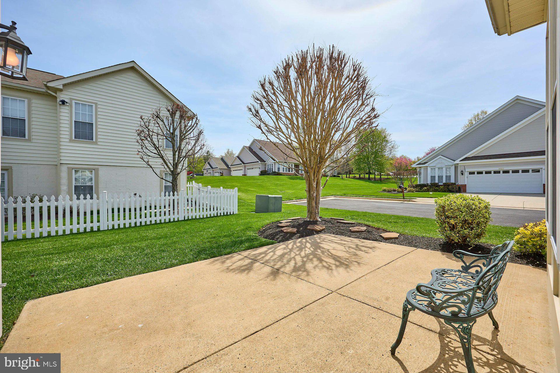6907 Broadleaf Terrace Gainesville, VA 20155 - Photo 42 of 54 Huge Back Patio, Perfect for a Table and Chairs