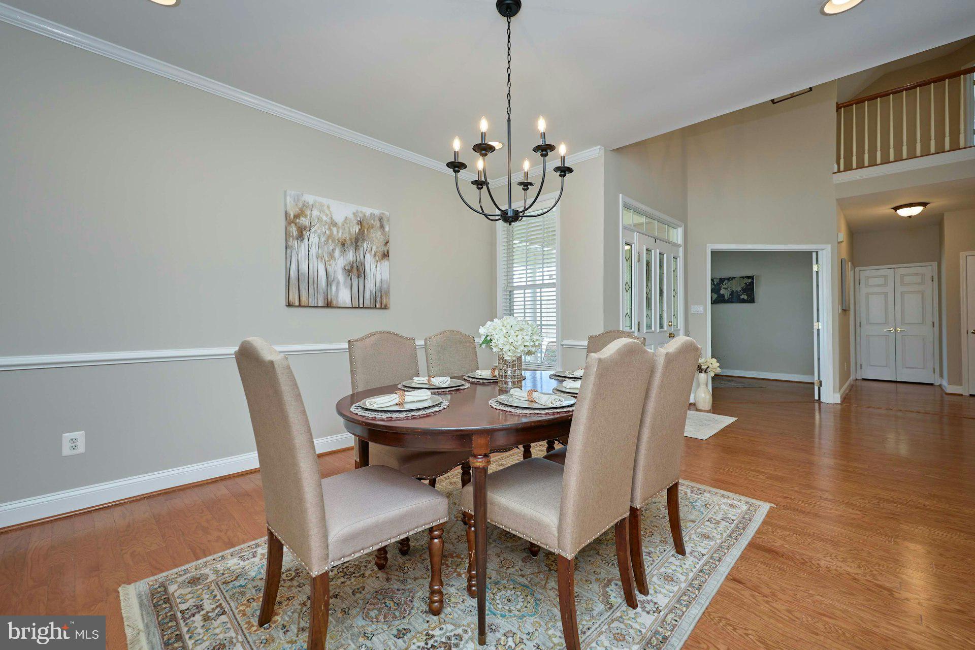 6907 Broadleaf Terrace Gainesville, VA 20155 - Photo 6 of 54 New Light Fixture in Dining Room. Freshly Painted