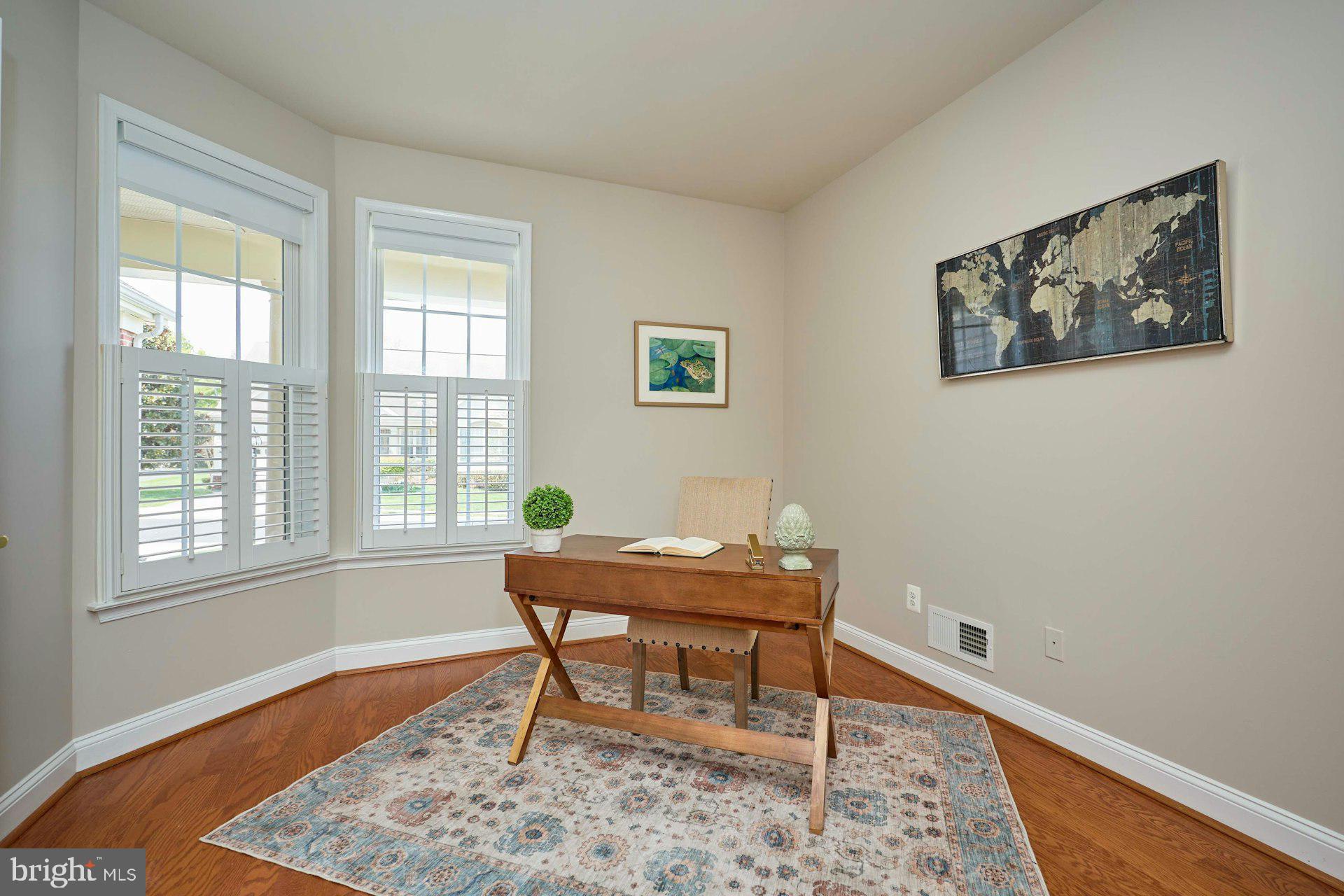 6907 Broadleaf Terrace Gainesville, VA 20155 - Photo 10 of 54 Office Windows Look Out to Expansive Front Porch