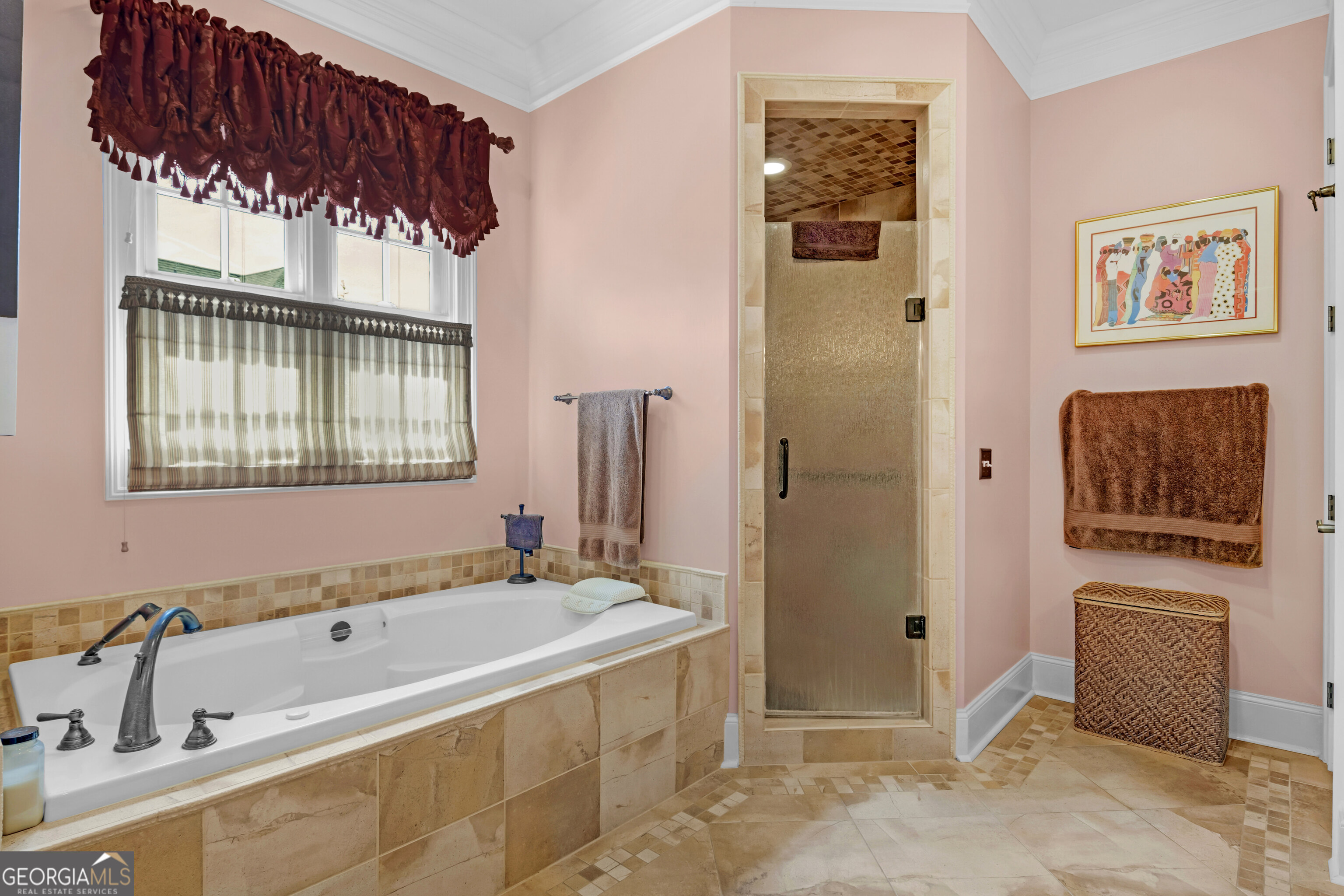 312 Spanton Crescent Pooler, GA 31322 - Photo 27 of 62 a bathroom with a tub a sink and a mirror