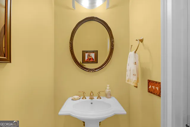 a front view of house with yard and outdoor seating