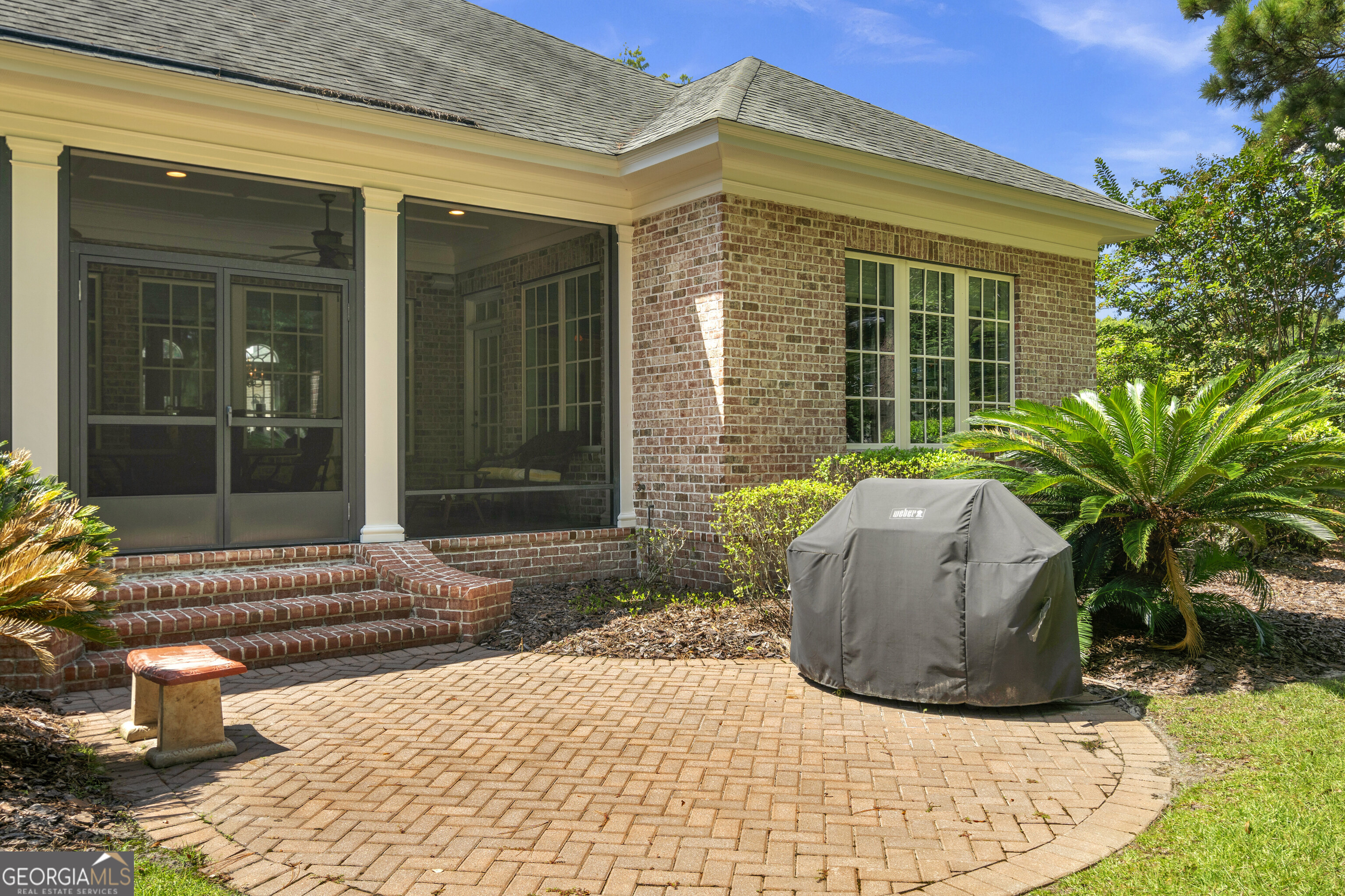 312 Spanton Crescent Pooler, GA 31322 - Photo 44 of 62 a view of a house with a yard and sitting space