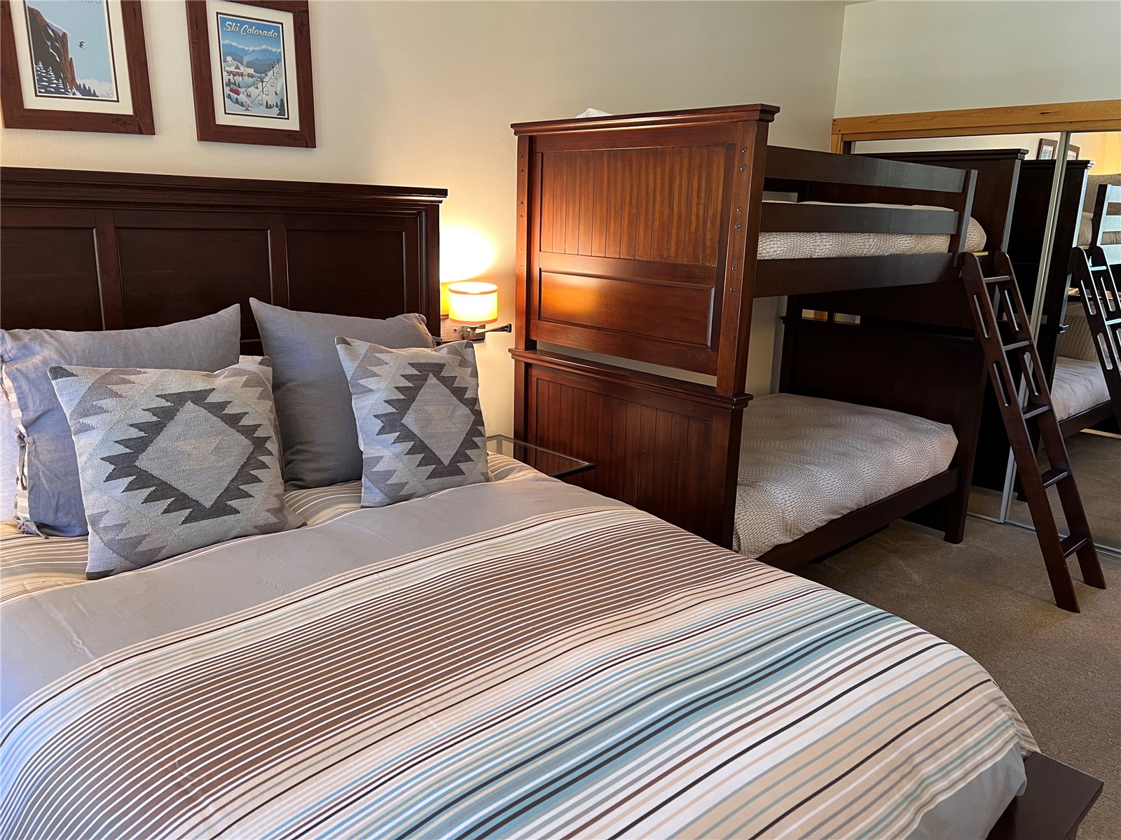 910 Copper Road, Unit 417 Frisco, CO 80443 - Photo 7 of 23 Large bedroom sleeps 4