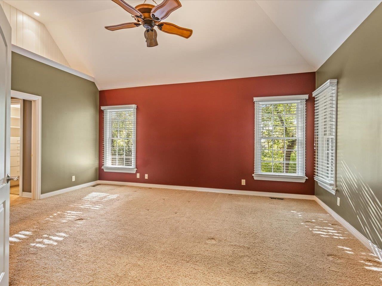 12936 Melrose Road Caledonia, IL 61011 - Photo 34 of 94 a view of a livingroom with a window and a ceiling fan