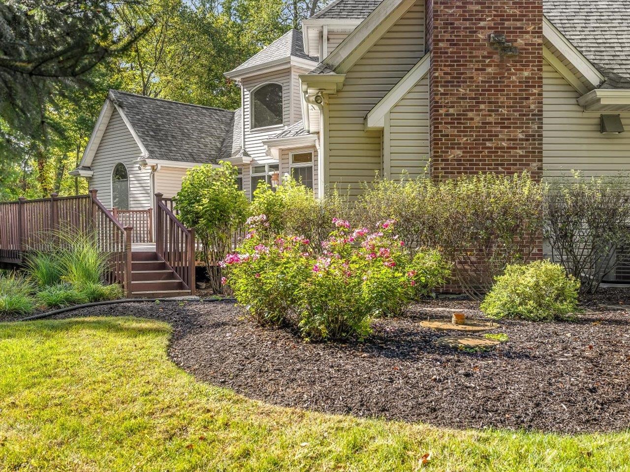 12936 Melrose Road Caledonia, IL 61011 - Photo 78 of 94 a view of a house with backyard and sitting area