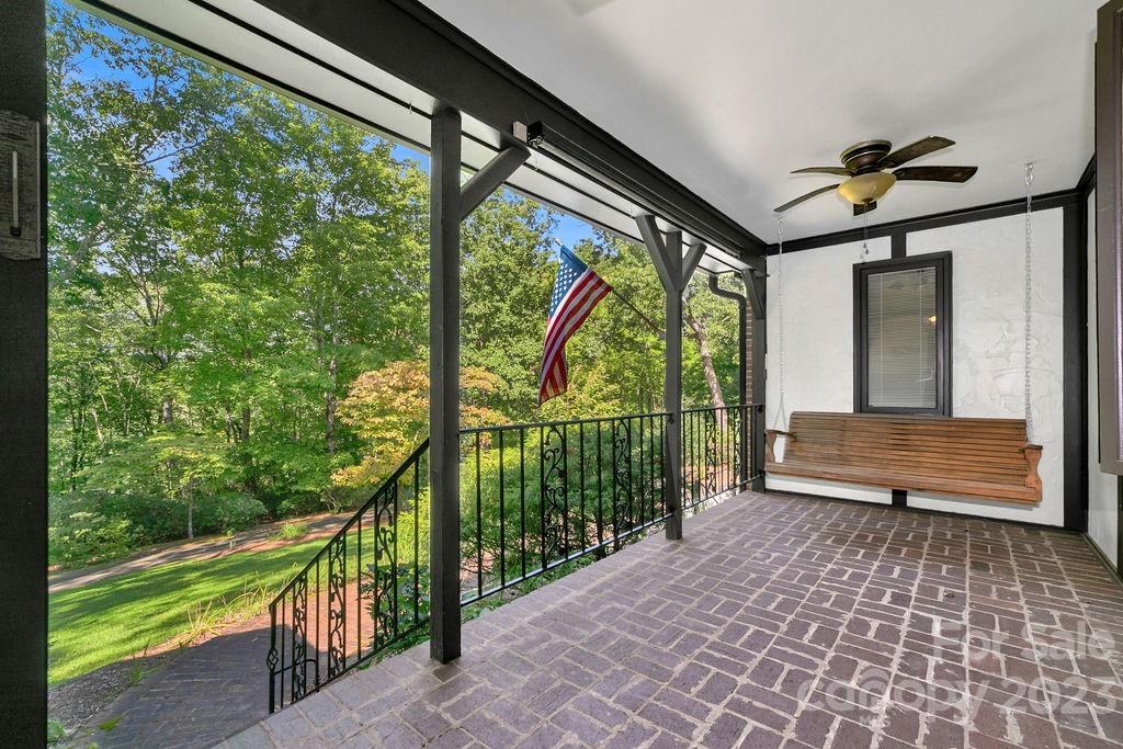 330 Beau Valley Road Tryon, NC 28782 - Photo 5 of 42 a view of a porch