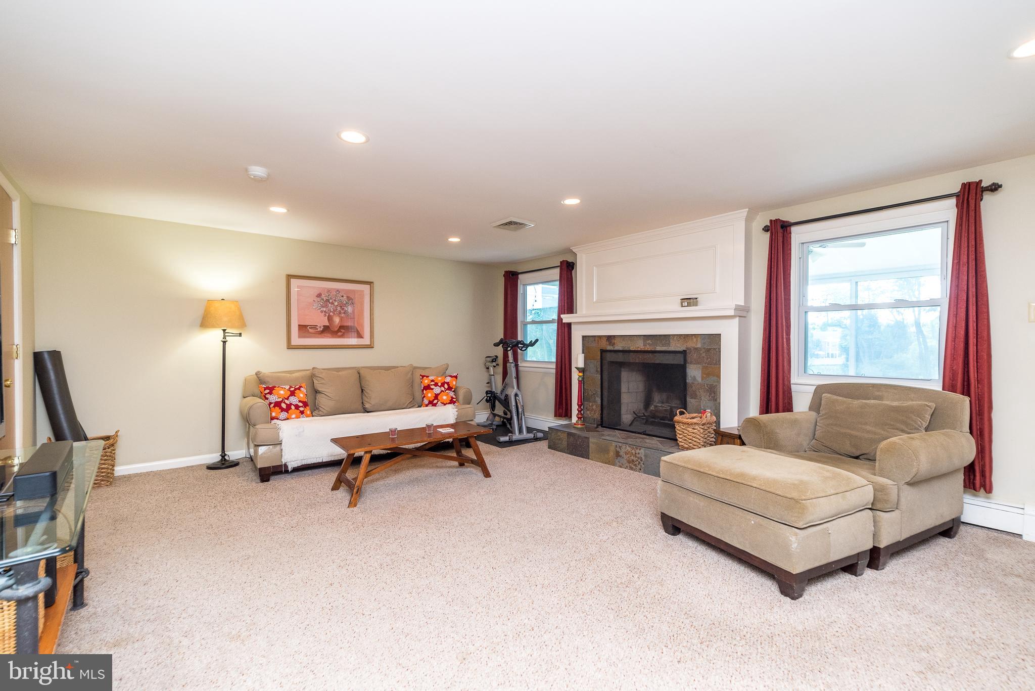 3184 Berkshire Road Doylestown, PA 18902 - Photo 34 of 54 Family Room with Fireplace