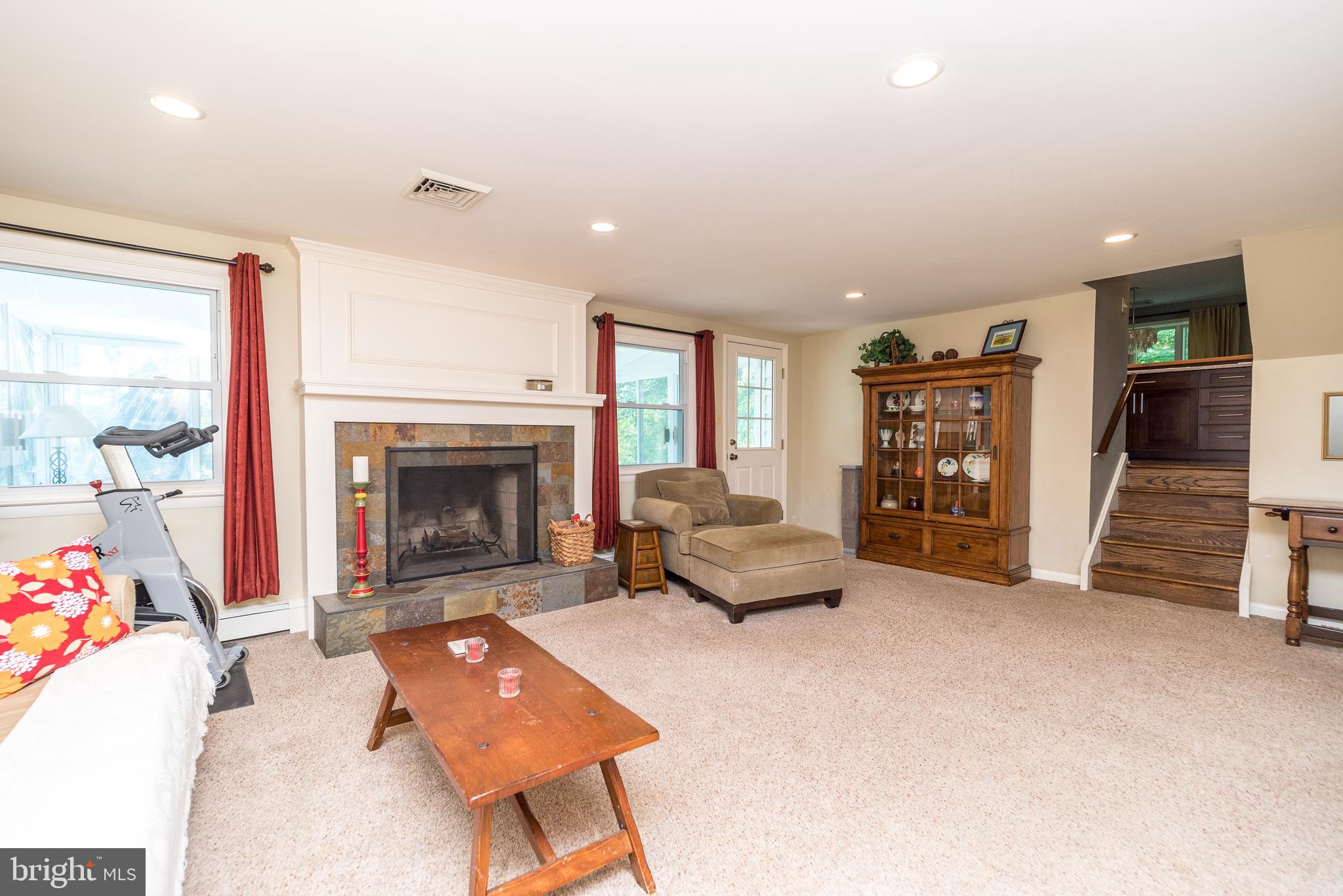 3184 Berkshire Road Doylestown, PA 18902 - Photo 36 of 54 Family Room with Fireplace