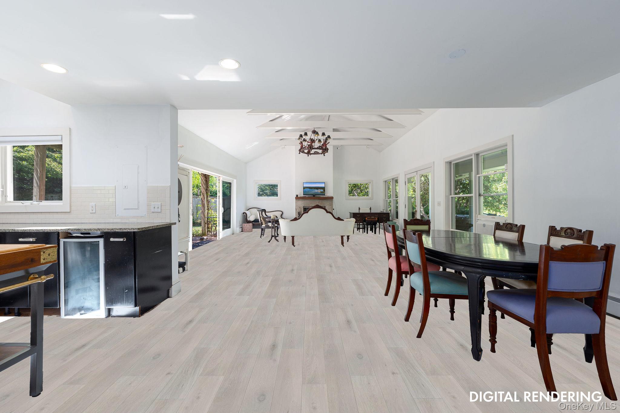 1 Gazon Road Shelter Island, NY 11964 - Photo 8 of 35 a living room with furniture a window and a table