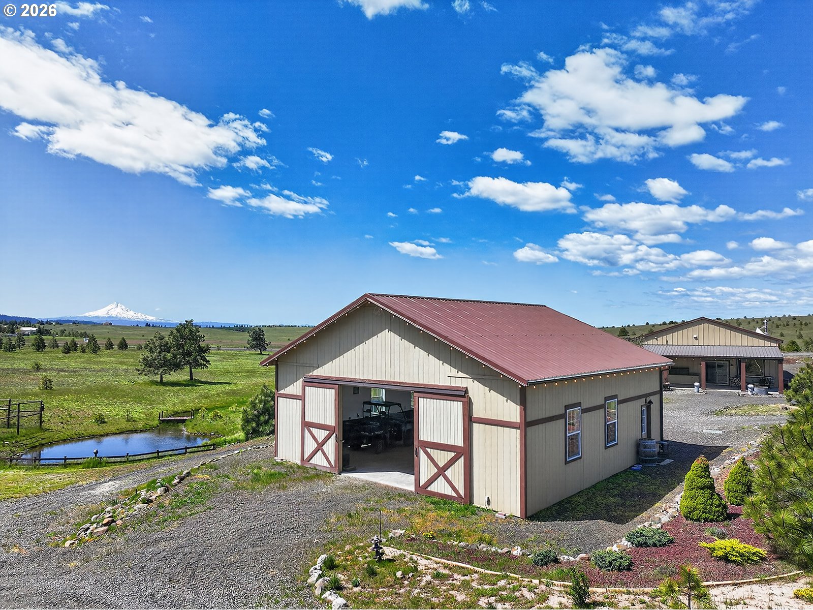 250 Schilling Road Lyle, WA 98635 - Photo 35 of 46 a view of a house with a yard